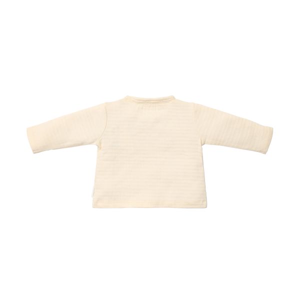 Little Dutch T-Shirt Lange Mouw Overslag - Maat 56 - Crème