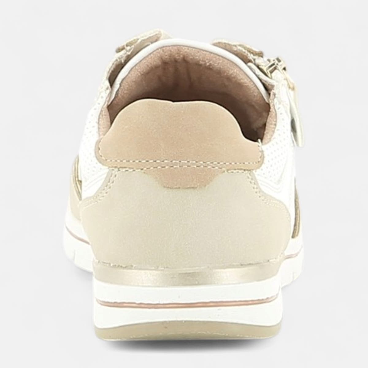 Baskets basses Femme beige