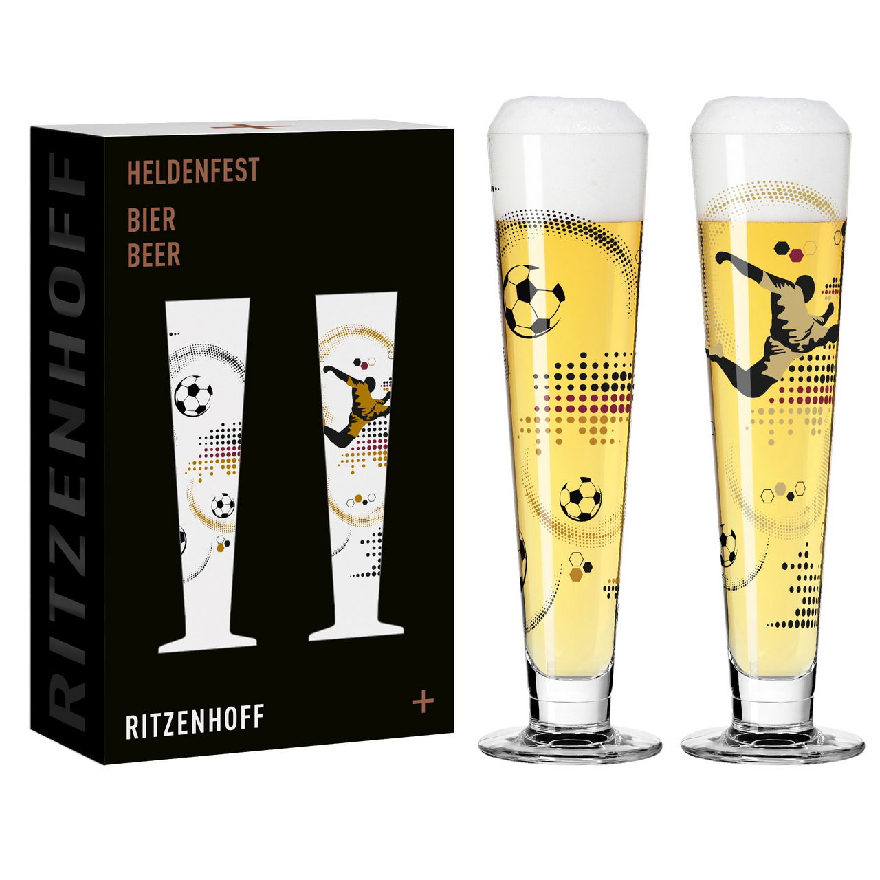 Ritzenhoff Bierglas 2er Set HELDENFEST