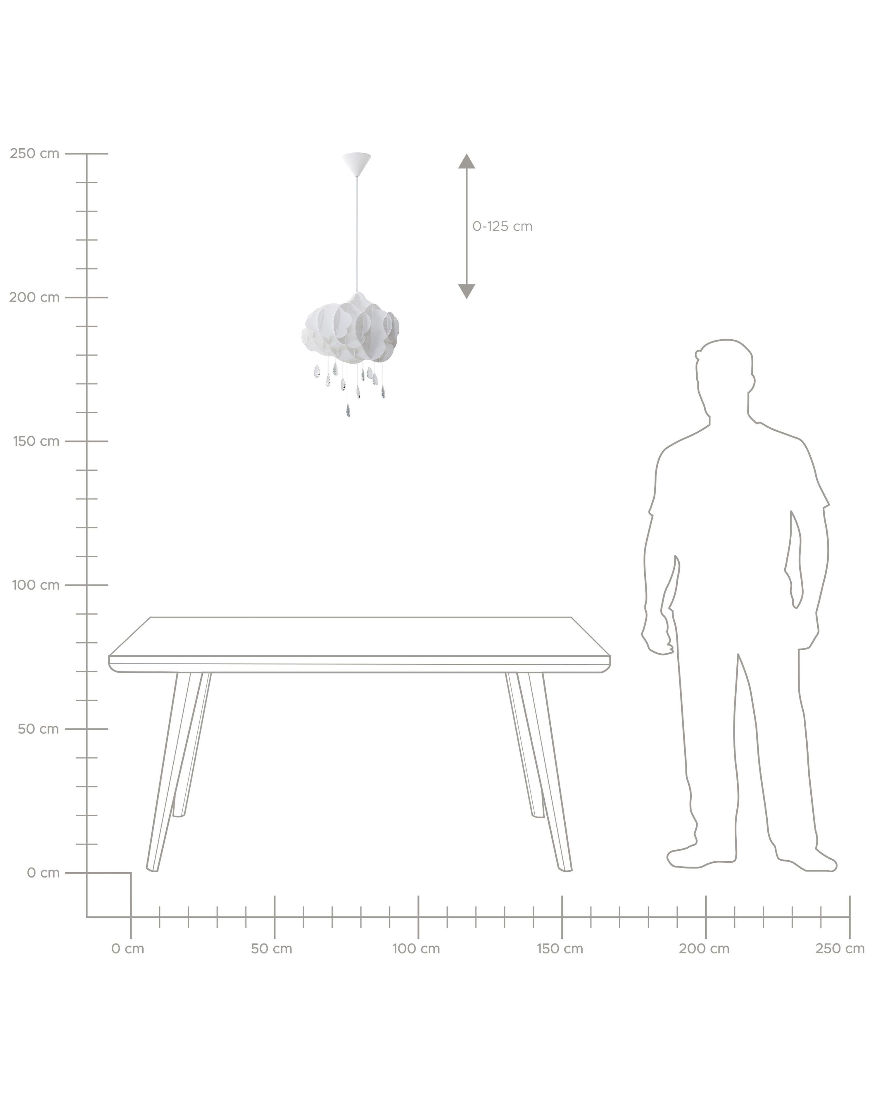 Hanglamp AILENNE Wit