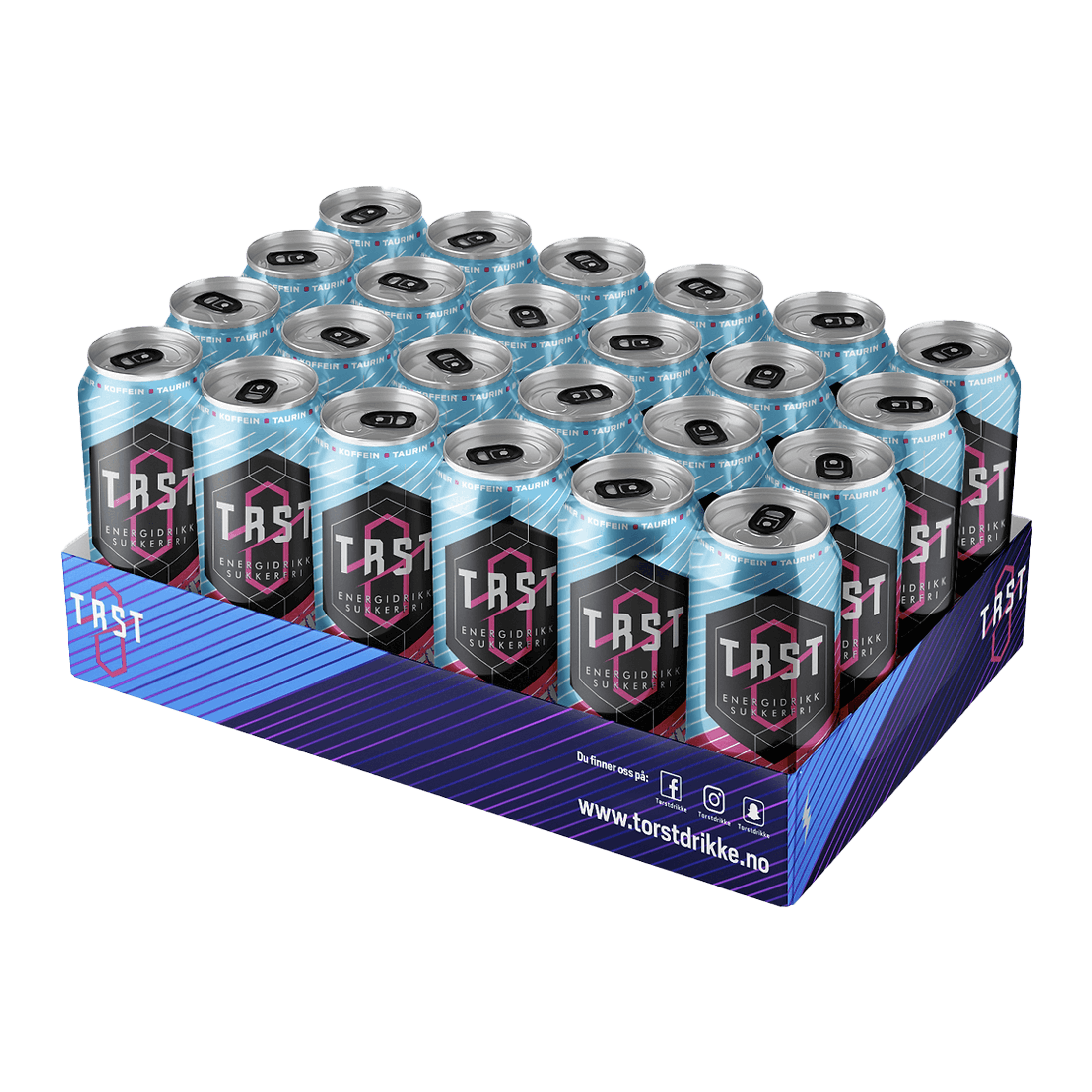 Tørst Energidrikk Tørst Sukkerfri 500 ml - 24 stk. - Drikke