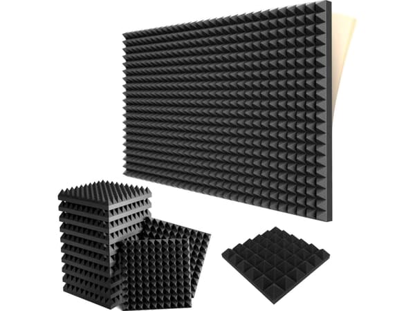 MOZOS SPK-PADS støydempende skumputer 6 stk 30x30cm