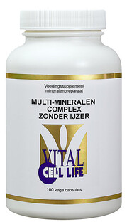 Vital Cell Life Multi-Mineralen Complex zonder IJzer Capsules 100ST