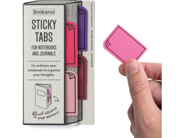 Bookaroo Selvklebende tusjer - Rosa