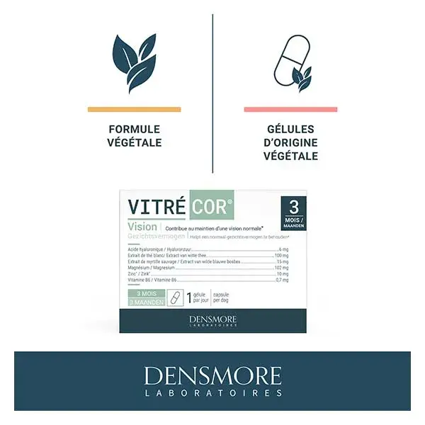 Densmore Vitrécor - Manutenção da Visão - Curso de 3 meses