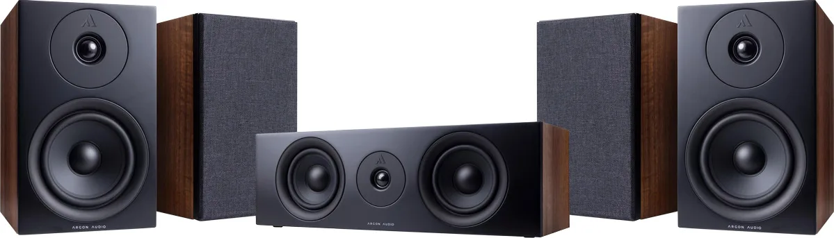Argon Audio Forus 5 5.0 Noyer Packs enceintes grand spectacle
