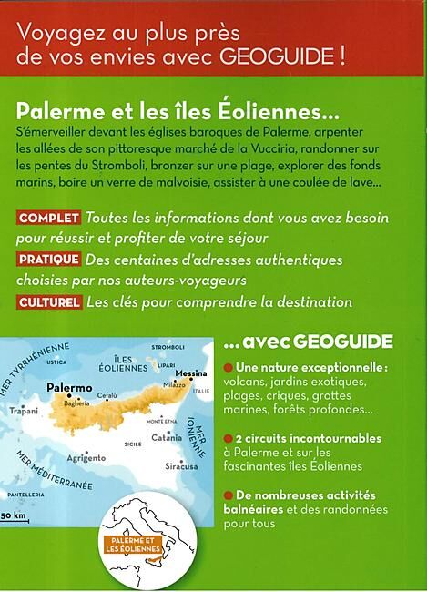 GALLIMARD - GEOGUIDE PALERME ET LES ILES EOLIENNES
