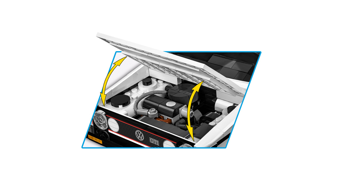 COBIVolkswagen Golf GTI (1976-1983) - Executive Edition Constructiespeelgoed  (Schaal 1:12)
