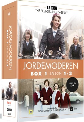 Jordemoderen Box 1 - Sæson 1-3 / Call The Midwife - DVD