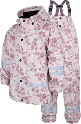 Lindberg Vattholma Regnsett, Pink/White