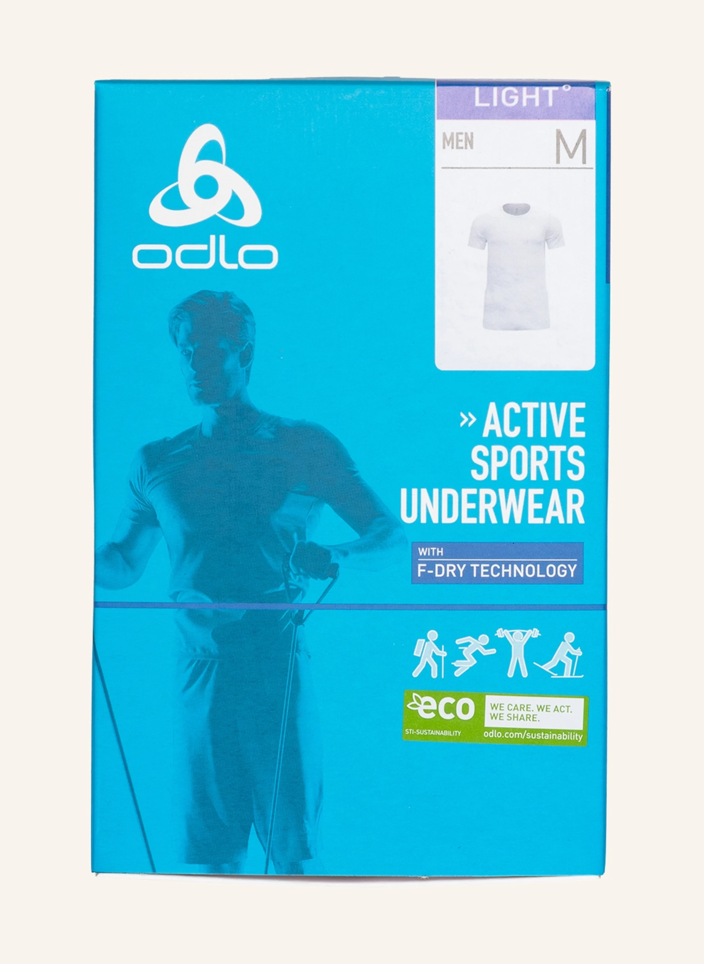 odlo Funktionswäsche-Shirt ACTIVE F-DRY LIGHT ECO