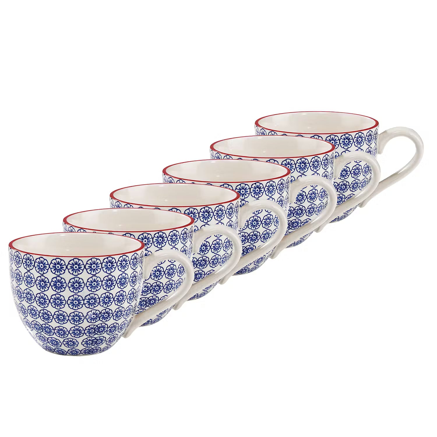 RETRO Tasse 6er-Set