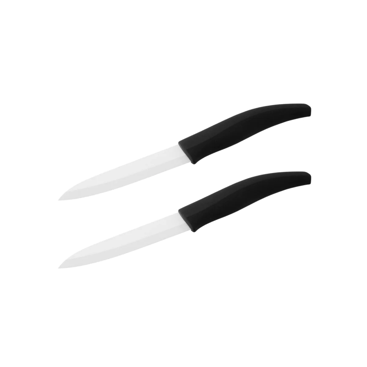 Lot de 2 couteaux d'office avec lame en céramique de 12,5 cm de long C