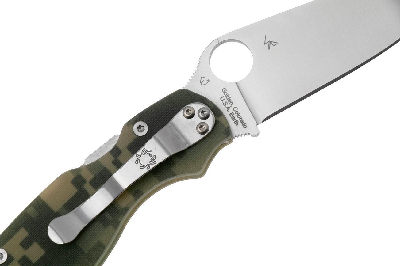 Spyderco Military 2 C36GPCMO2 Camo G10, zakmes