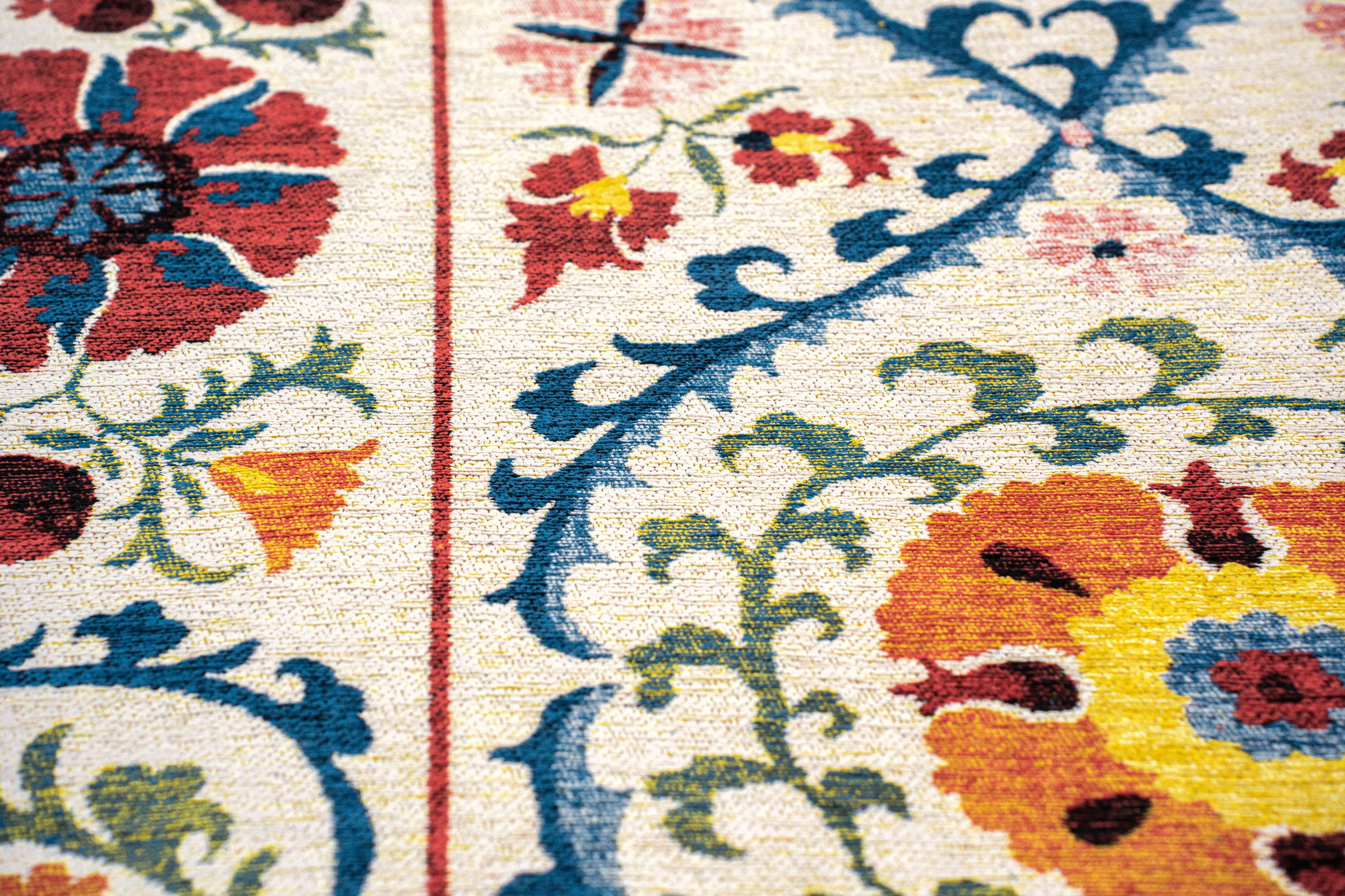 Vloerkleed Origine 9728 Antiquarian Suzani  | Louis de Poortere