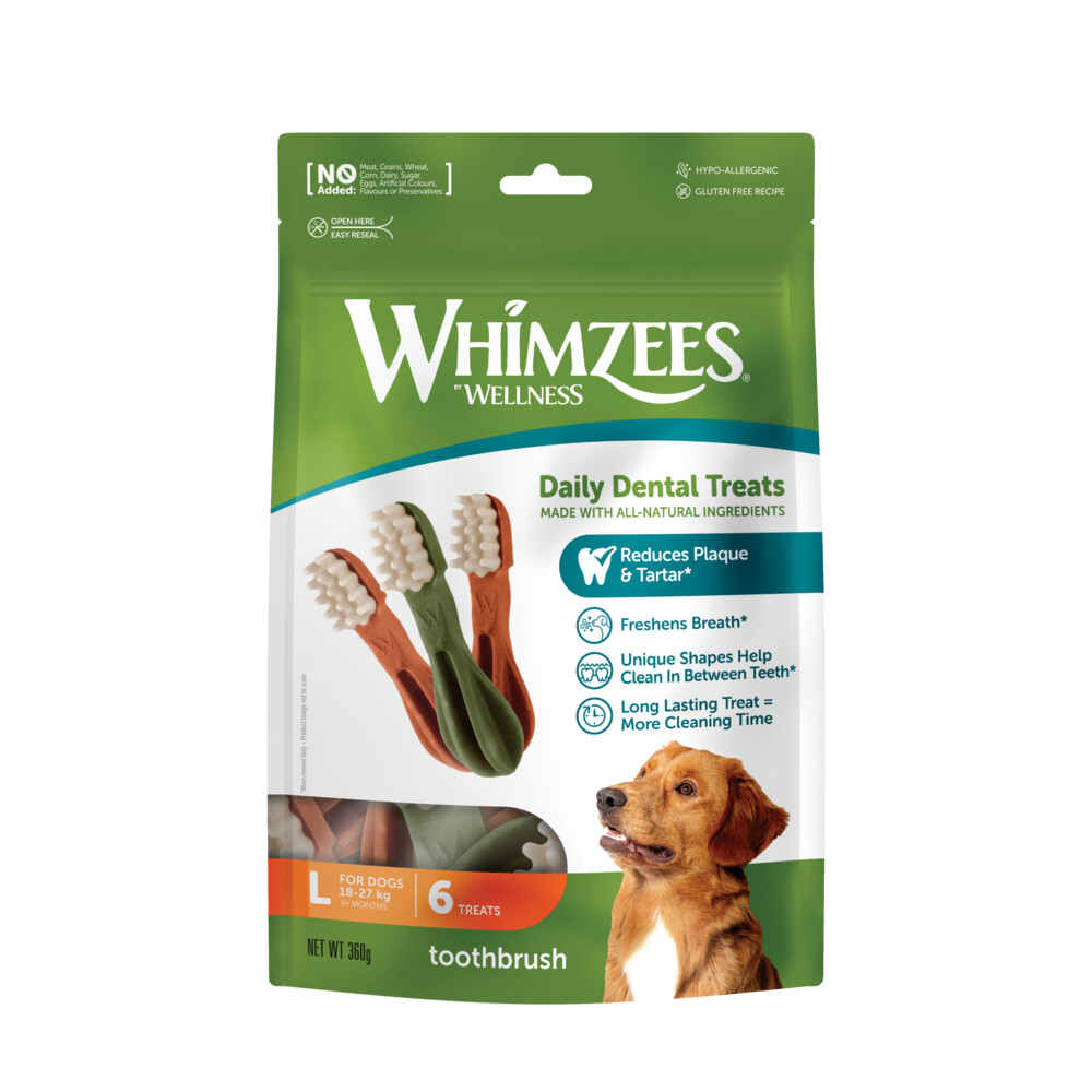 Whimzees Tandenborstel L6 stuks