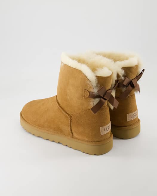 UGG Mini Bailey Bow Winterstiefel in Beige