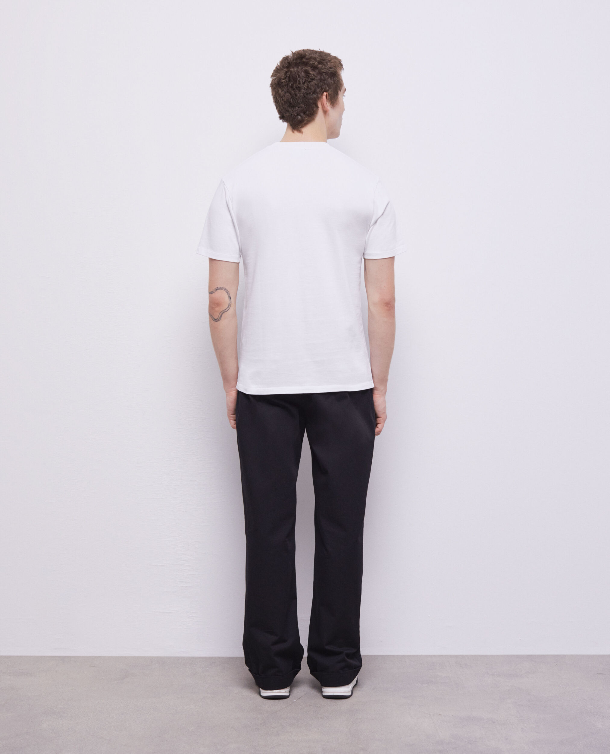 T-shirt logo The Kooples blanc