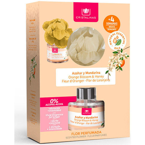 Cristalinas - Flor Perfumada Ambientador 0% azahar Y Mandarina