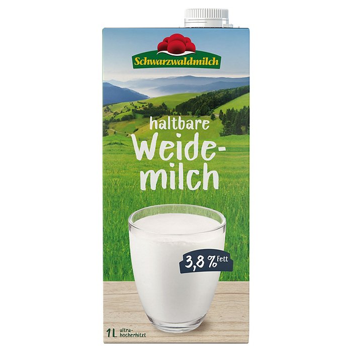 Schwarzwaldmilch H-Weidemilch 3,8 % 1 l