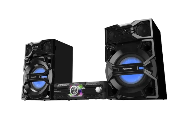 Panasonic SC-MAX3500, Home audio mini system, Sort, 2000 W, 3-vejs, FM, 4 GB