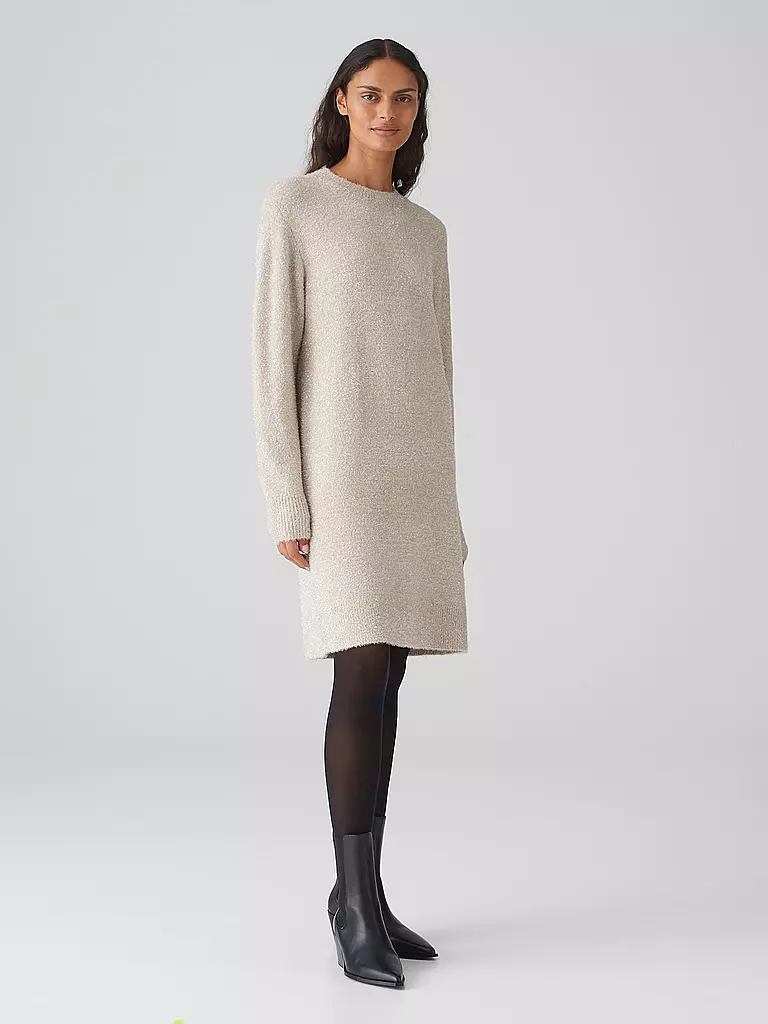 OPUS Minikleid WALETTA creme