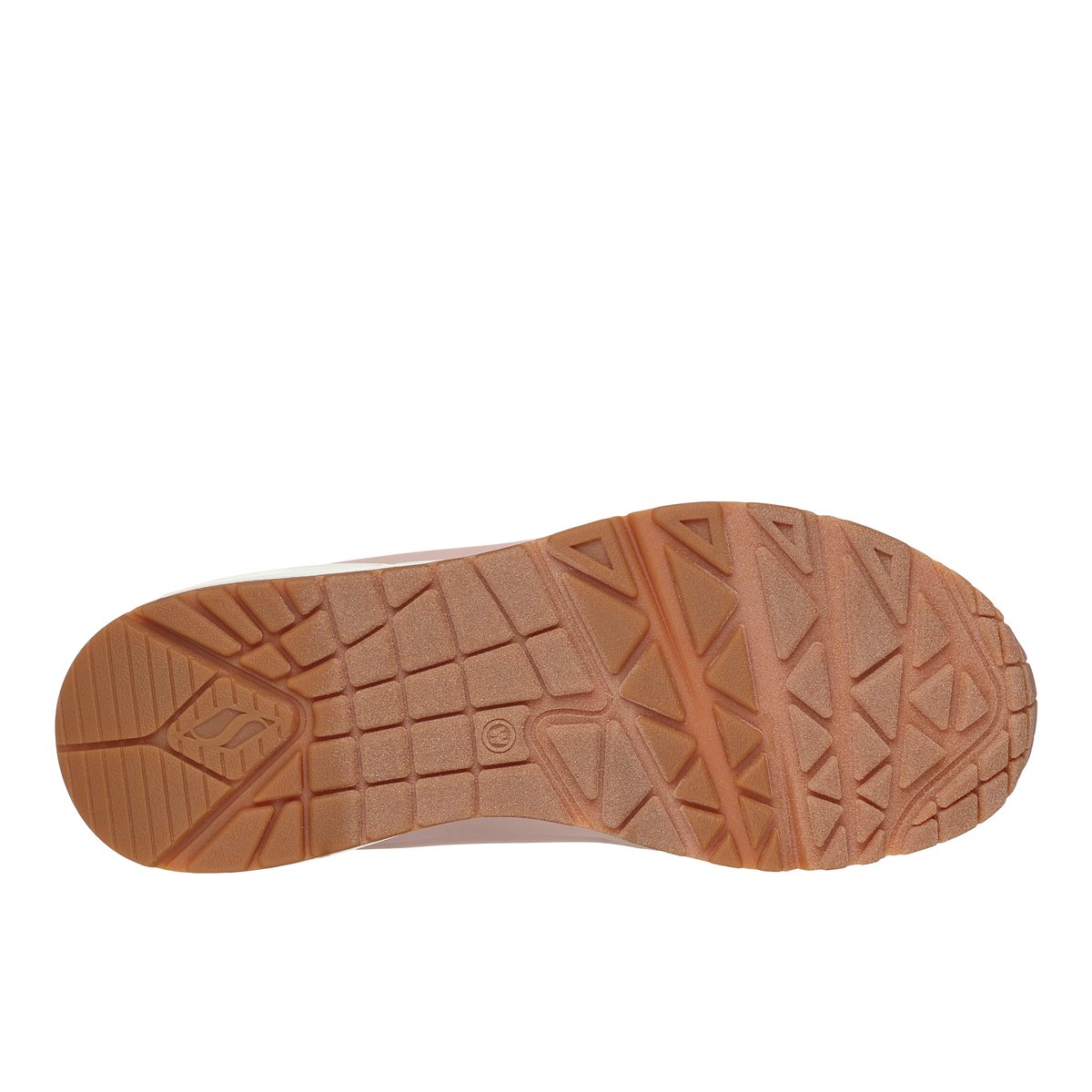2X les points-Uno_shim-l-Baskets - Talon plat - Rose Clair