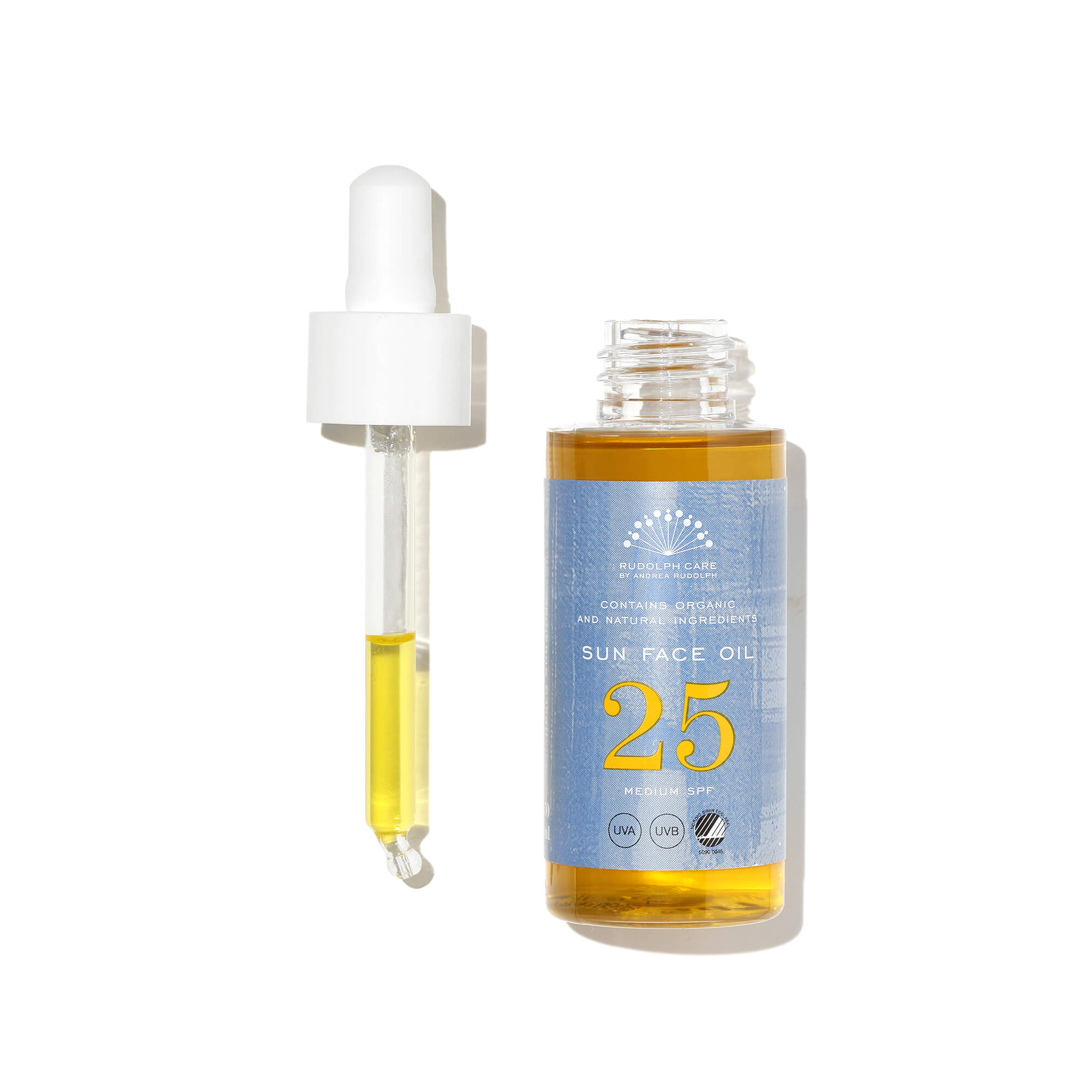 Rudolph Care Sun Face Oil Huile Solaire SPF25