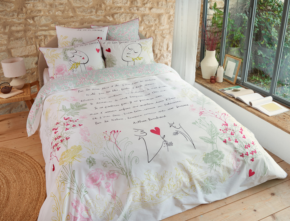 Drap-housse-Le linge amoureux