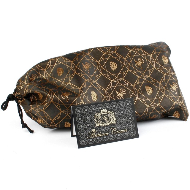 Anthoni Crown Ledergürtel , glänzende Schliesse, Rindsleder, elegant, uni