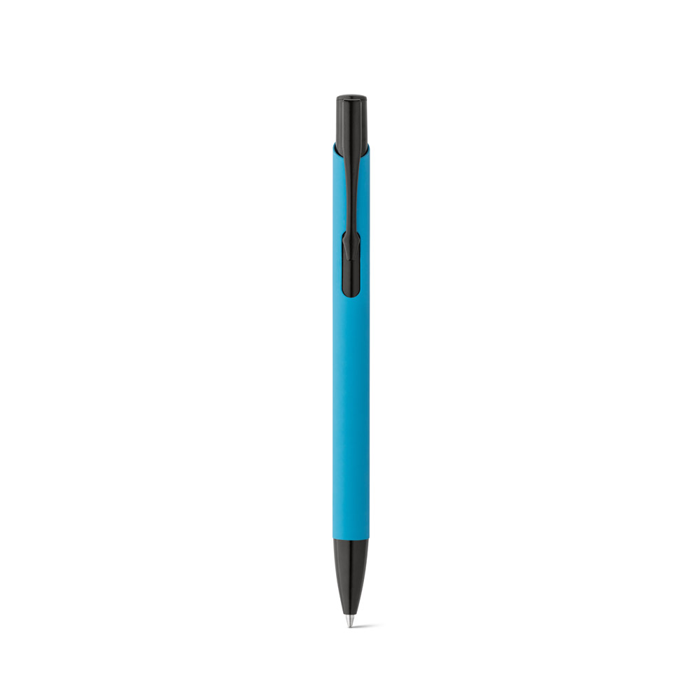 hi!dea 81140 - Stylo en aluminium avec finition en caoutchouc