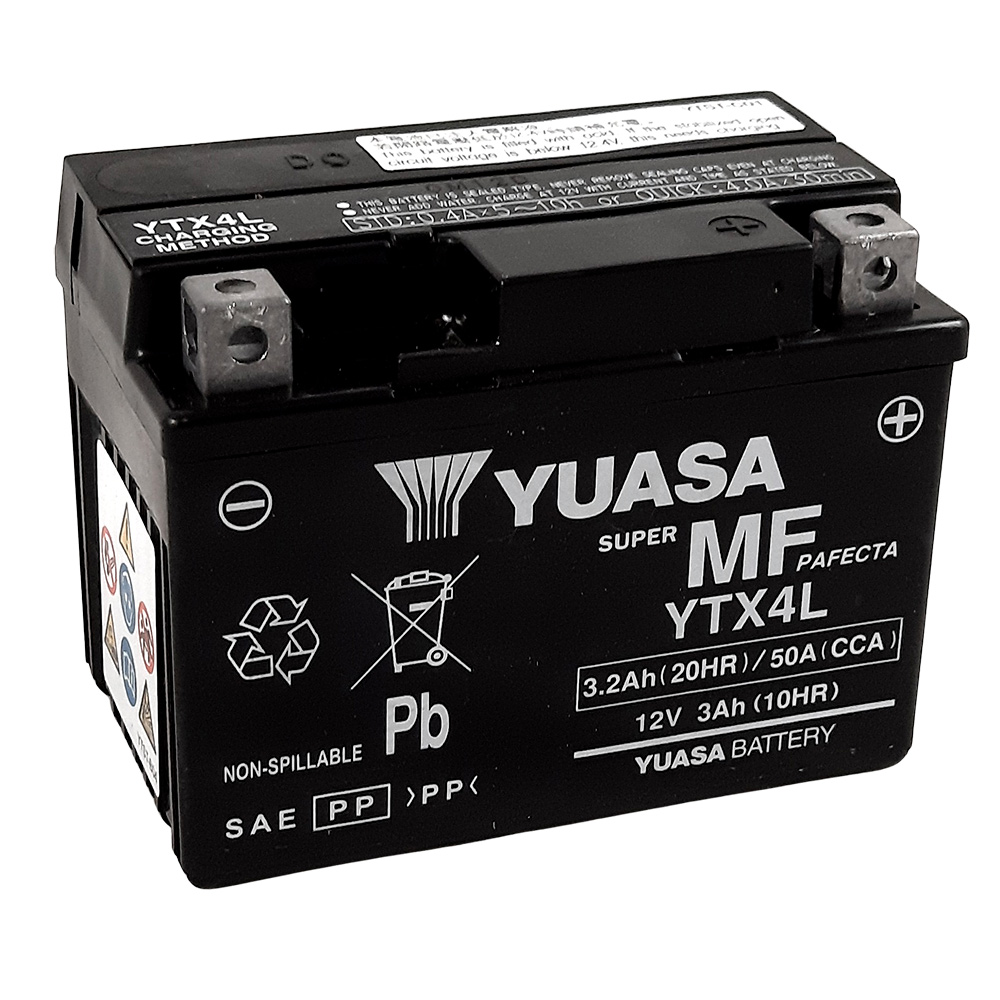 Yuasa - Batterie YTX4L-BS SLA AGM