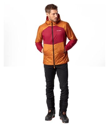 Veste Manches Longues Vaude Monviso II Marron/Rouge