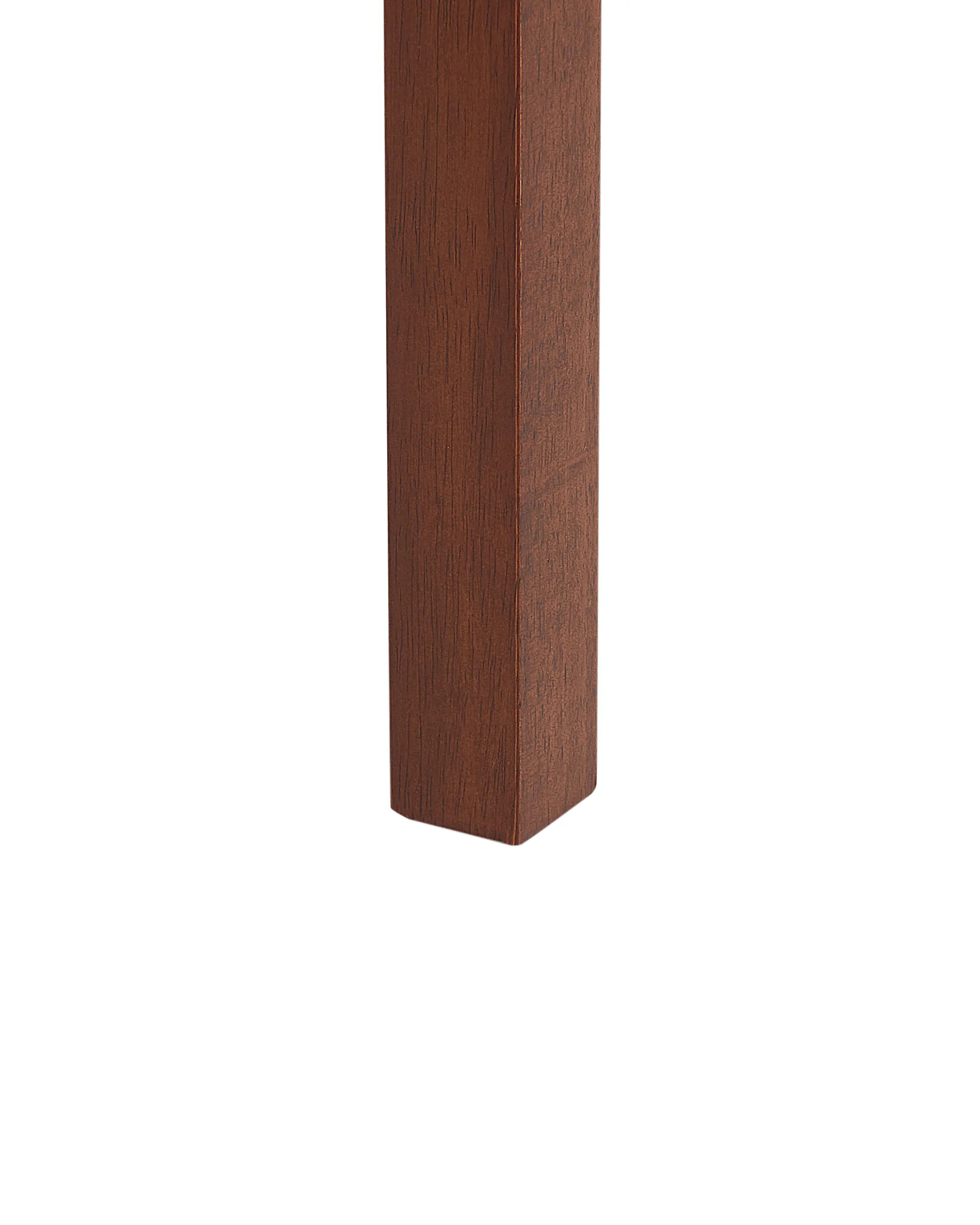 Set van 2 eetkamerstoelen ORTLEY Hout Donkerbruin/taupe