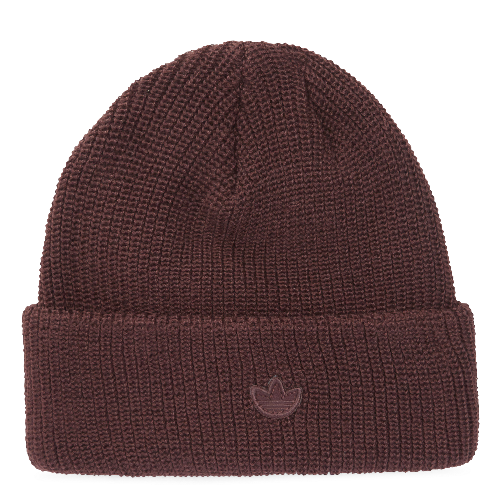 Bonnet à logo brodé| Marron