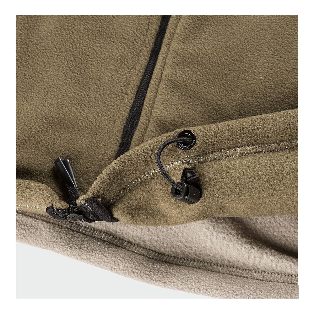 Volcom V-SCIENCE FULL ZIP - Polaire Homme dark khaki
