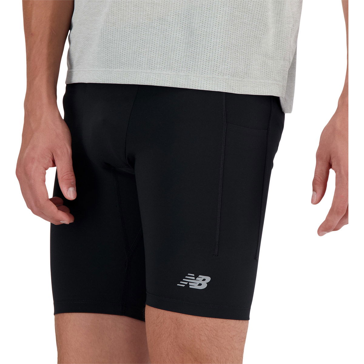 New Balance Athletics Sleek Run Korte Løbetights Herre