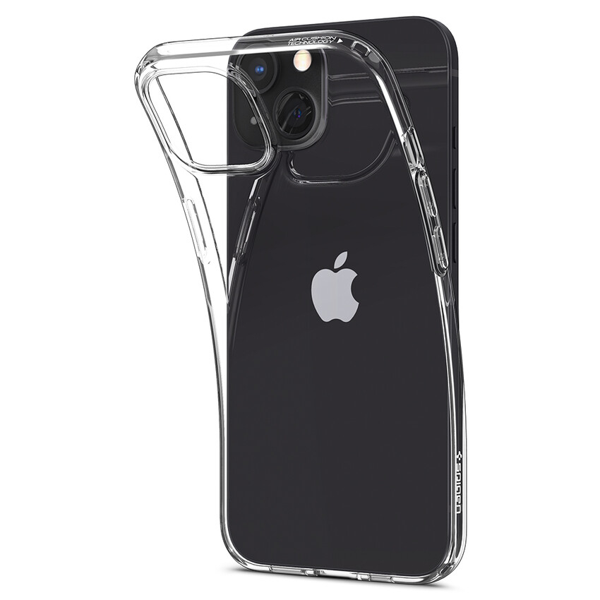 iPhone 13 Liquid Crystal Case Gummi Hülle (ACS03515) - Transparent