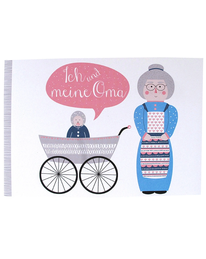 Erinnerungsalbum ICH & MEINE OMA in bunt