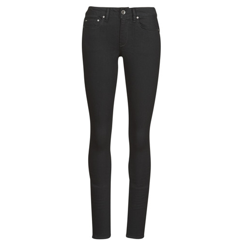 G-Star Raw - Midge Zip Mid Skinny Wmn - Pitch black