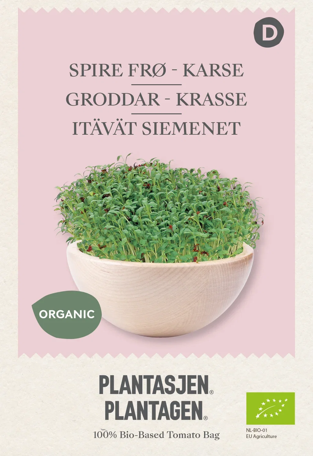 Plantagen Karse - Spirefrø