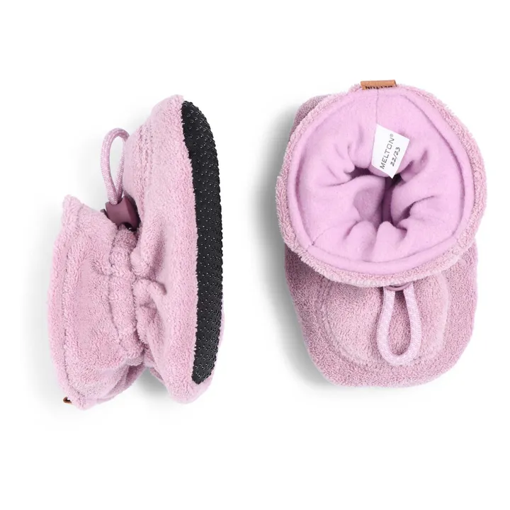 Melton Chaussons Terry | Rose