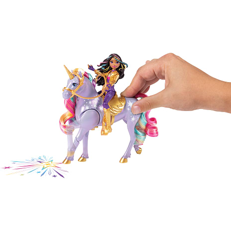 Unicorn academy Sophia & Light Magic Wildstar dukke og hest