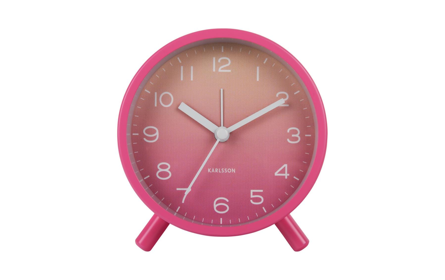 Klassischer Wecker Gradient PinkAnalogwecker