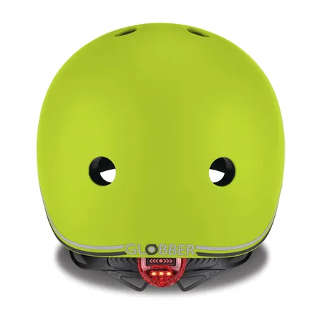Authentic Sports Globber Helm Go-Up Lights Gr. XXS/XS 45-51 lime grün