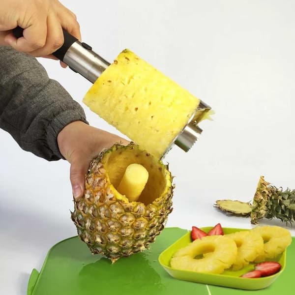 Ananas kuttere og skalcere av metall