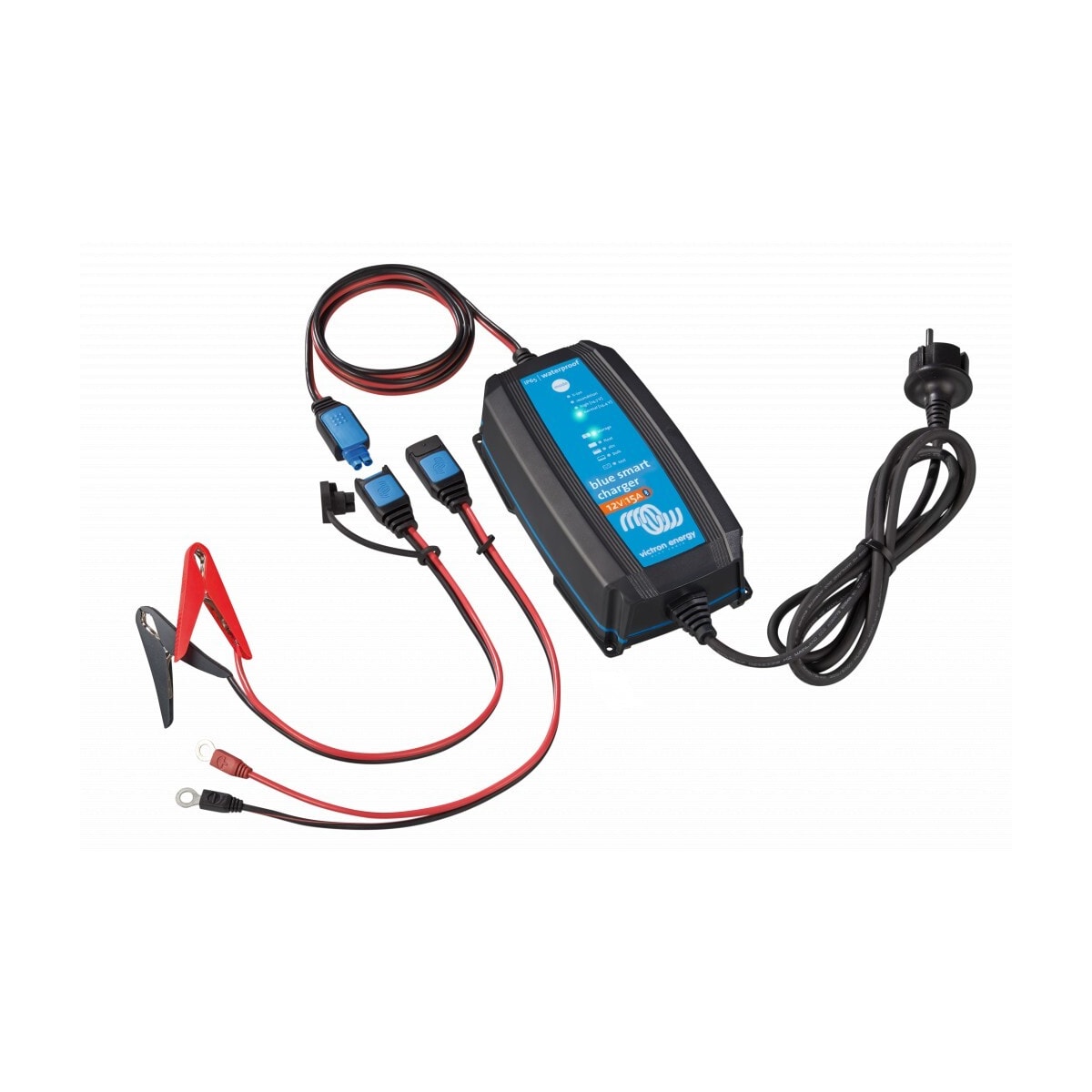 VICTRON Blue Smart IP65 Batterilader 12V 15A m/Bluetooth
