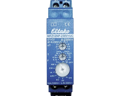 Eltako Analoog Multifunctioneel Tijdrelais MFZ12NP-230V+UC