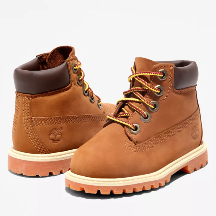 6-inch Boot Timberland Premium pour tout-petit en marron