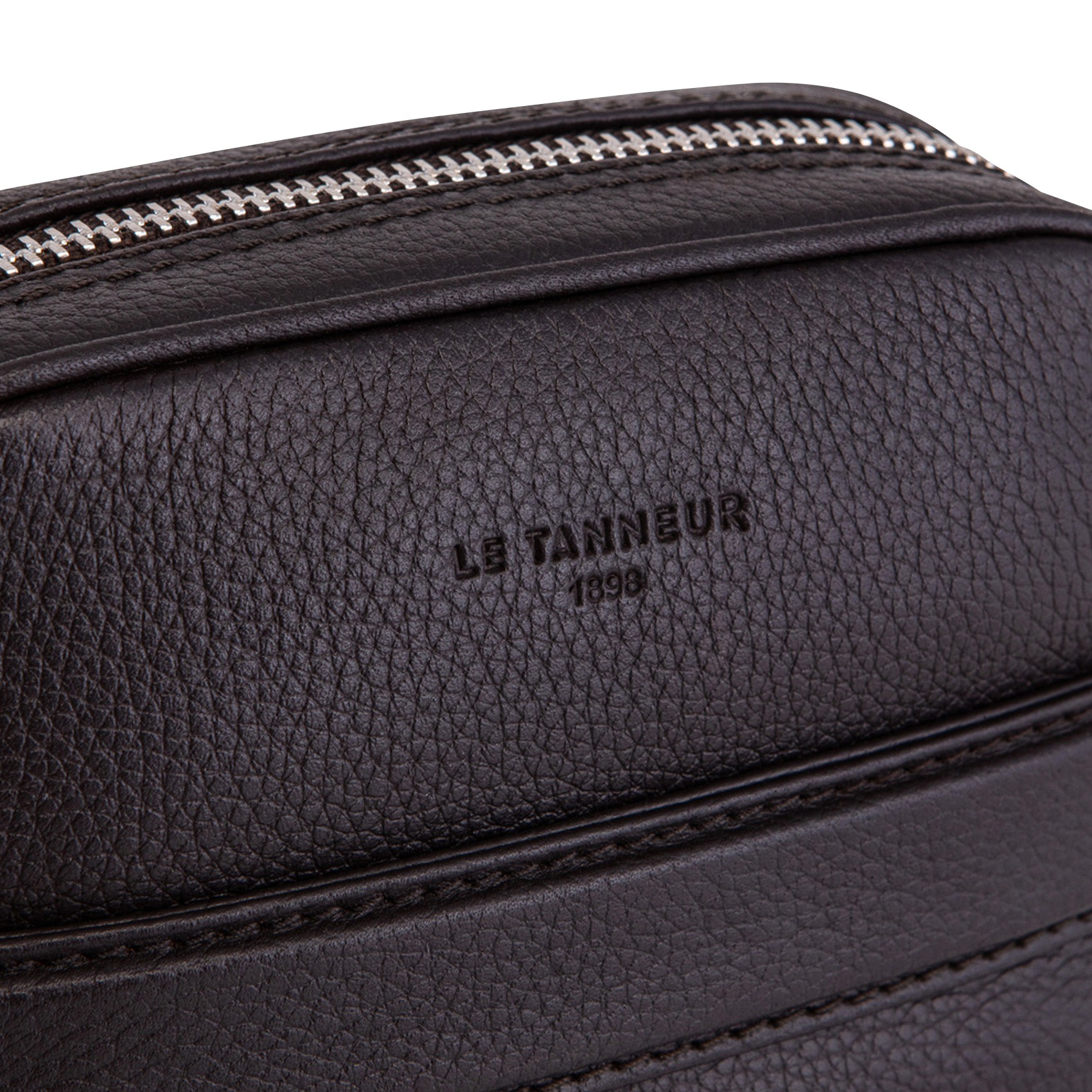 CHARLES - Sacoche en cuir| Marron